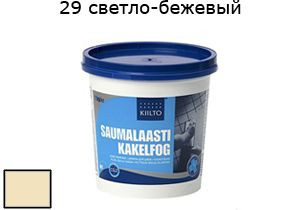 Затирка для швов Saumalaasti № 29 (1 кг) светло-бежевый от Kiilto (Финляндия) в Москве