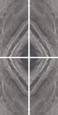 Керамогранит SUPREME Book Match Charcoal Levigato S/4 (77535) 60x120x1.2x2.4 от Cerdomus (Италия) в Москве
