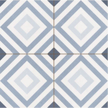 Напольная плитка HYDRAULIC WILLIAM OCEAN (HYD_WLL_OC) 45x45 от Kerlife Ceramicas (Испания) в Москве