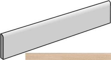 Бордюр ECO CHIC BATT. NATURALE RET (PF60004947) 6.5x120 от ABK Ceramiche (Италия) в Москве