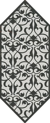Декор Келуш 2 черно-белый (HGD/A481/35006) 14x34x6.9 от Kerama Marazzi (Россия) в Москве