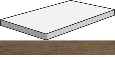 Угловая ступень S.WOOD GRAD.ANG.120/SX W.NU левая 33x120 от Sant Agostino (Италия) в Москве