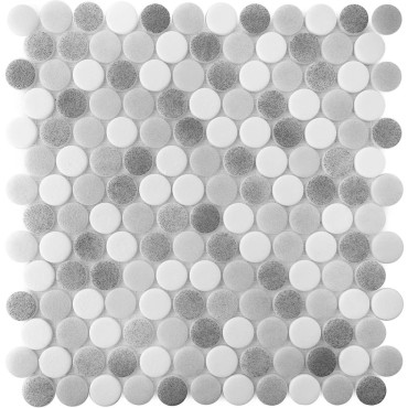 Мозаика Circle № 100/514/515 Antid (на сетке) 30.6x31.4 от Vidrepur (Испания) в Москве
