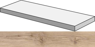 Угловая ступень ECO CHIC ANG.TOP DX NATURALE R правая (PF60006671) 32x120x4.5 от ABK Ceramiche (Италия) в Москве