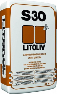 Смесь Litoliv S30 розово-серый (мешок 25кг) от Litokol (Россия) в Москве