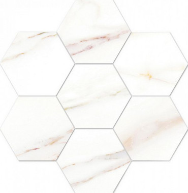 Мозаика Cava Esagona satin finish (30117) 28x30 от Vallelunga Ceramica (Италия) в Москве