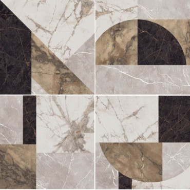 Керамогранит EPOQUE ABSTRACT RET (PF60005105) 60x60 от Ariana (Италия) в Москве