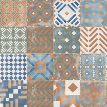 Керамогранит PLAY LABYRINTH MIX MULTICOLOR (PF60003352) 20x20 от ABK Ceramiche (Италия) в Москве