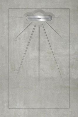 Керамический душевой поддон BETON GREY - MULTI LINEAR MASSIVE 90x135 от Aquanit (Турция) в Москве