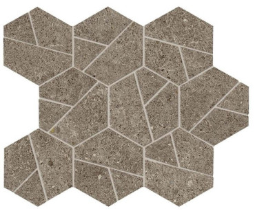 Мозаика Boost Stone Taupe Mosaico Hex (A7CX) 25x28.5 от Atlas Concorde (Италия) в Москве
