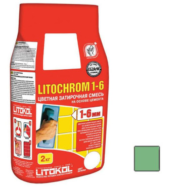 Litochrom 1-6 С.330 киви алюм.(2кг.) от Litokol (Россия) в Москве