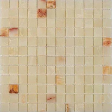 Мозаика PIX203 из оникса (23x23) 30.5x30.5 от Pixmosaic (Китай) в Москве