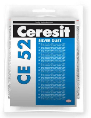Добавка к затирке Ceresit CE 52 Silver Dust 75g от Ceresit (Россия) в Москве