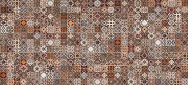 Настенная плитка Hammam рельеф коричневый (HAG111D) 20x44 от Cersanit (Россия) в Москве