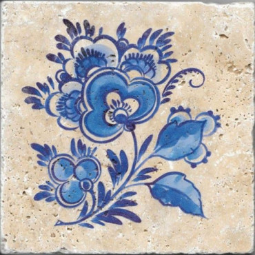 Декор Provance Гжель 2 20x20 от Stone4Home (Турция) в Москве