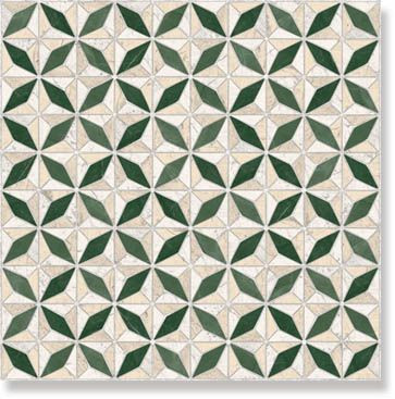 Керамогранит Via Appia Medix Verde 43.5x43.5 от Vives Ceramica (Испания) в Москве