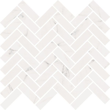 Мозаика SENSI MOS CHEVRON STATUARIO 30x30 от ABK Ceramiche (Италия) в Москве