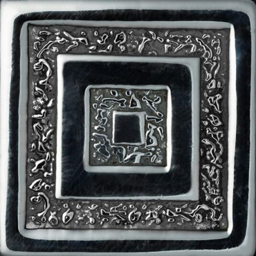 Декор SILVO-25 вставка INFINITY латунная 5x5 от BronzoDecor (Россия) в Москве
