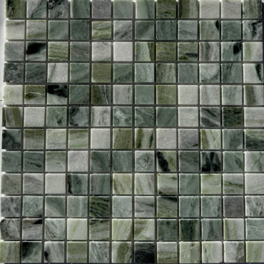 Мозаика PIX 314 Jet Green Полированная (23х23) 30.5x30.5x4 от Pixmosaic (Китай) в Москве