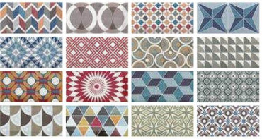 Настенная плитка METRO Patchwork Colours 7.5x15 от Equipe Ceramicas (Испания) в Москве