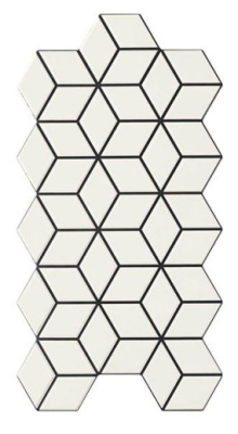 Керамогранит Rhombus Snow (RLD000031) матовая 26.5x51 от Realonda Ceramica (Испания) в Москве