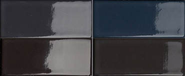 Керамогранит COSMO Brick Blu-Nero Lap (4100865) 6.5x15.5 от 41ZERO42 (Италия) в Москве