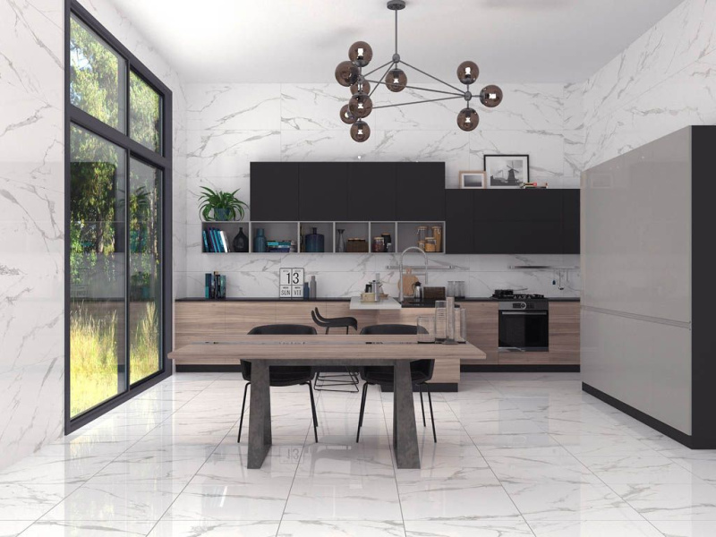 Плитка ROYAL CARRARA (AGL Tiles) в Москве