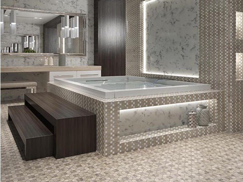 Мозаика из мрамора S-LINE (Natural Mosaic) в Москве