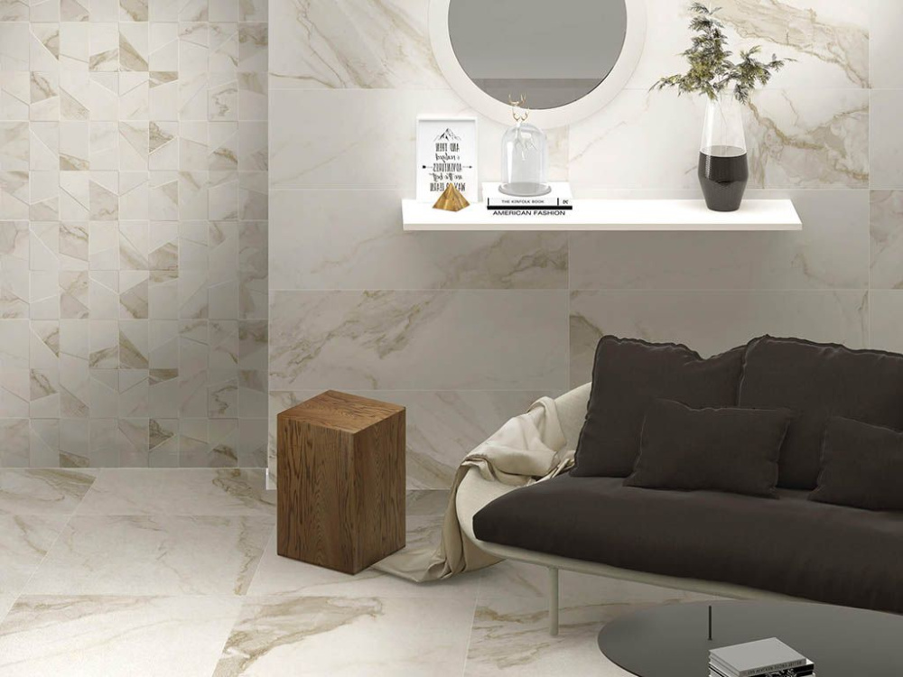 Плитка CALACATTA ART GOLD/SILVER (Artcer) в Москве