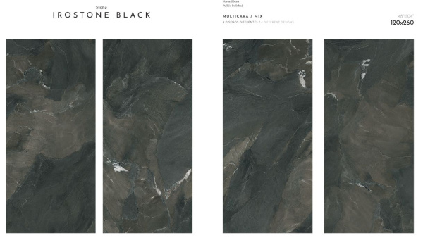 Керамогранит IRONSTONE BLACK BIG SIZES (TAU Ceramica) в Москве
